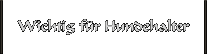 Wichtig für Hundehalter