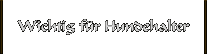 Wichtig für Hundehalter